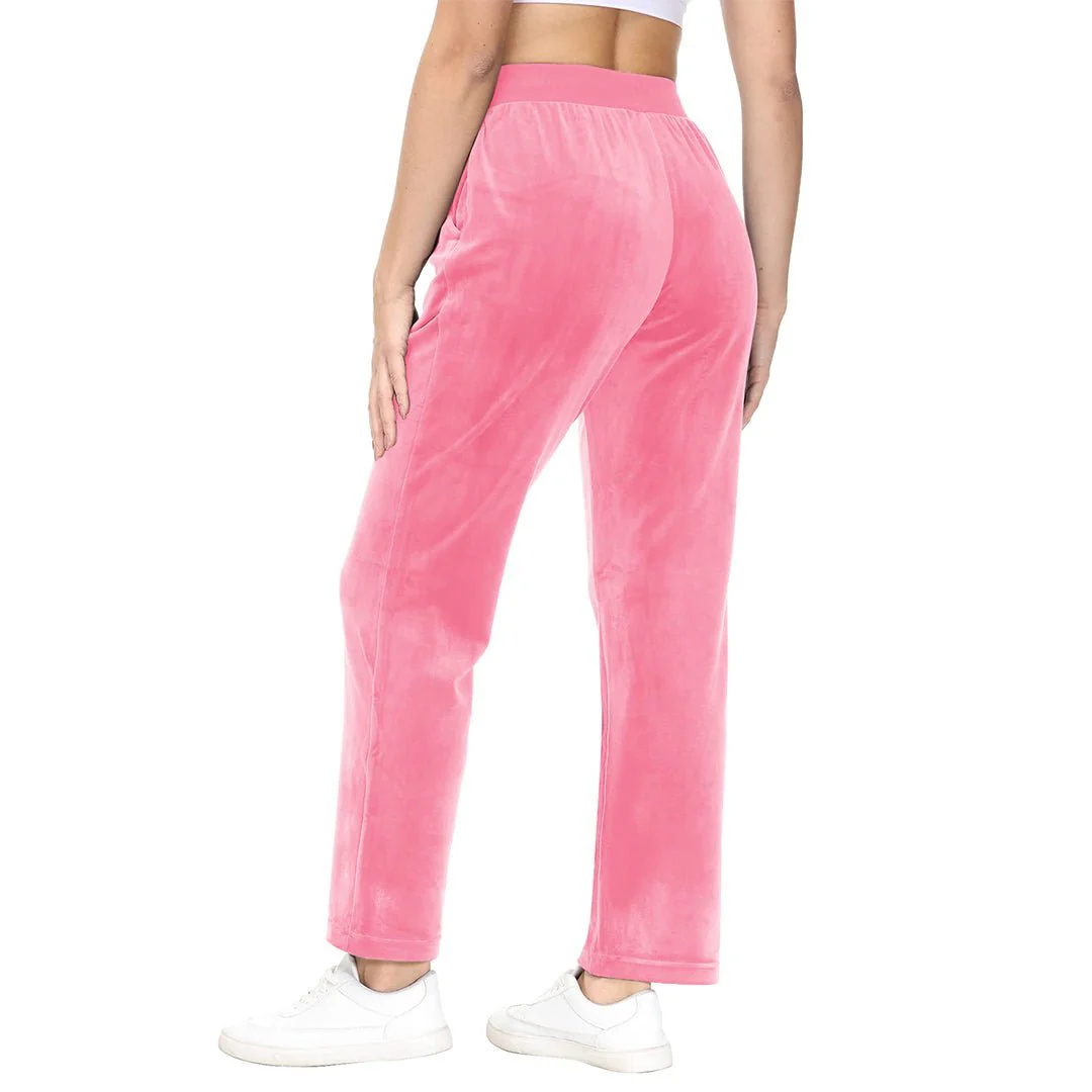 Women's Velvet Casual Jogger Sweatpants