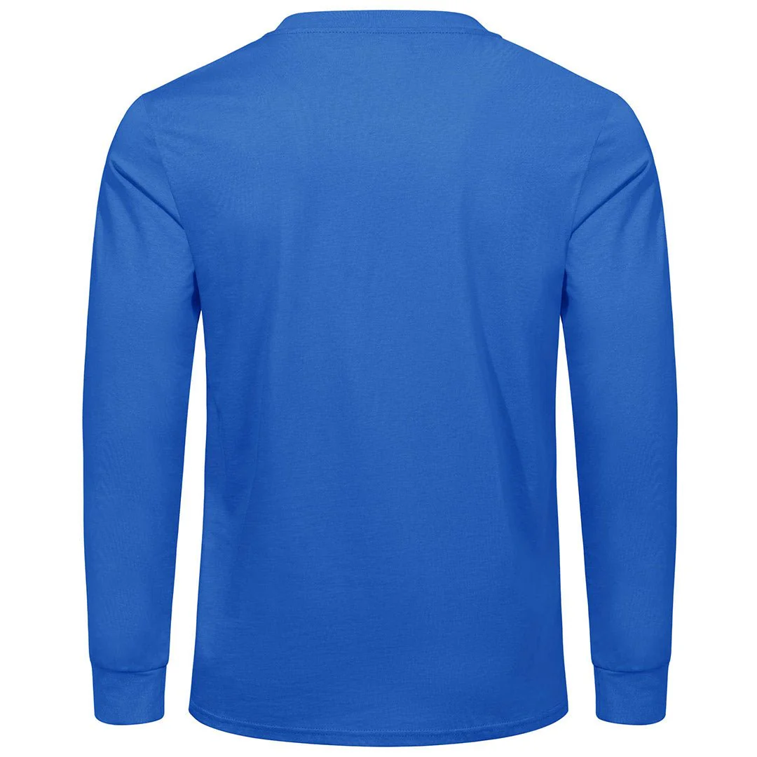 Men's Cotton Henley Moisture Wicking Casual Shirts Long Sleeve