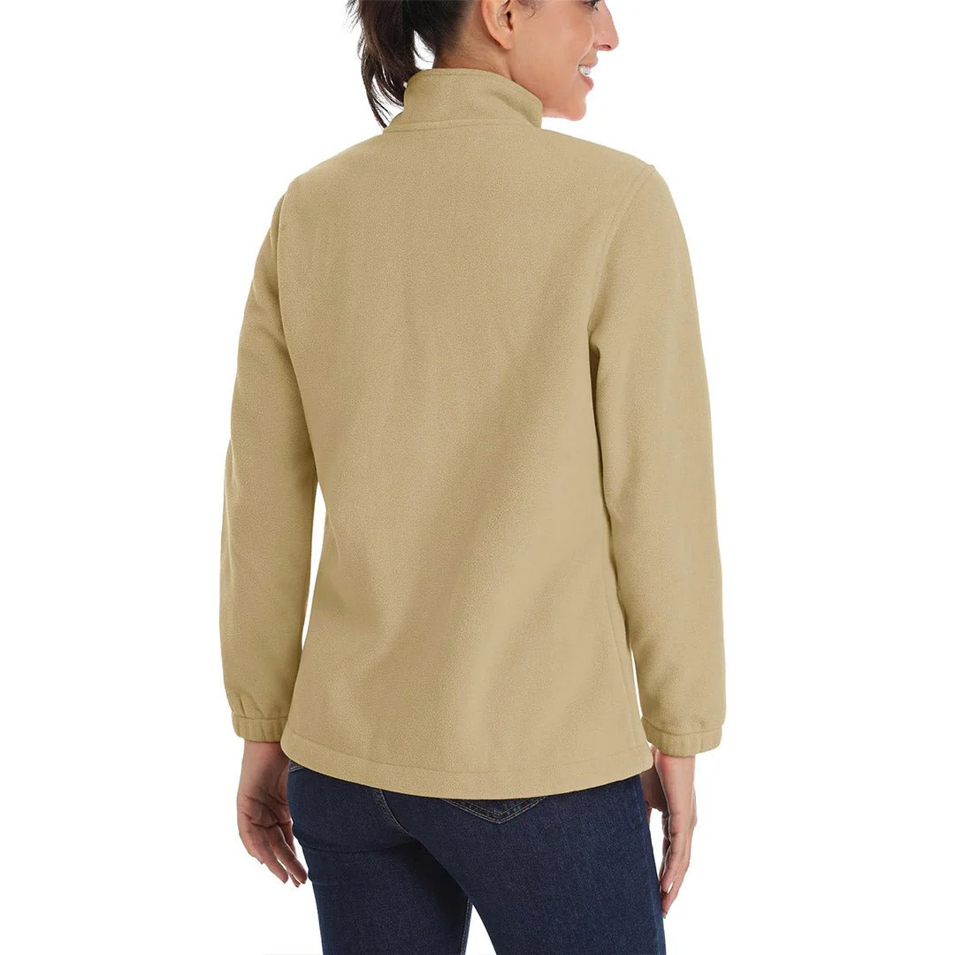 Women's Fleece Full Zip Lightweight Jacket