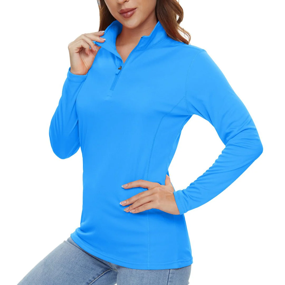 Women's Sun Protection Hiking Golf Shirts Long Sleeve