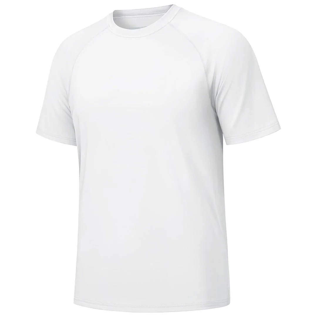 Men's UPF 80+ Breathable Quick-Dry Outdoor Swim T-Shirt