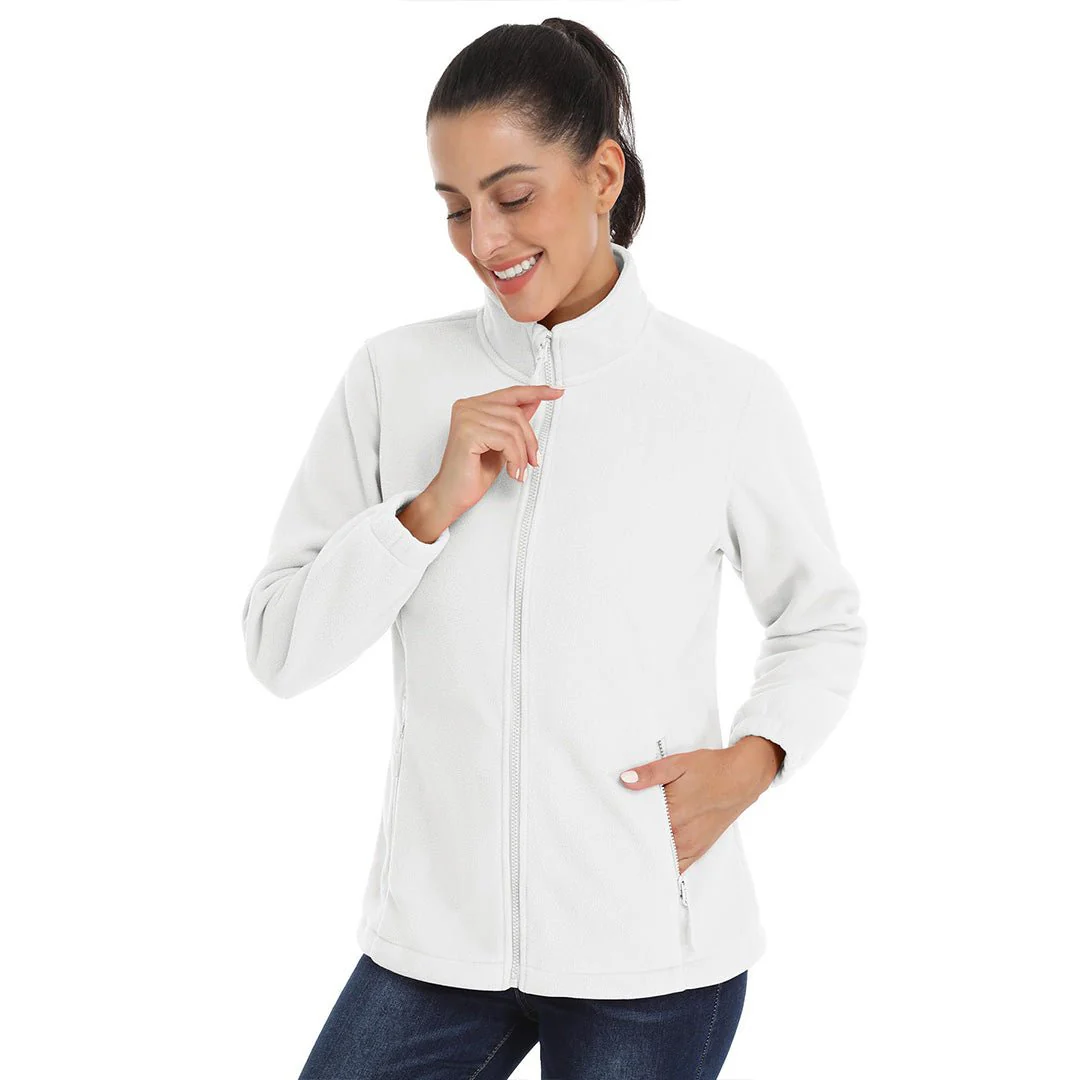 Women's Fleece Full Zip Lightweight Jacket