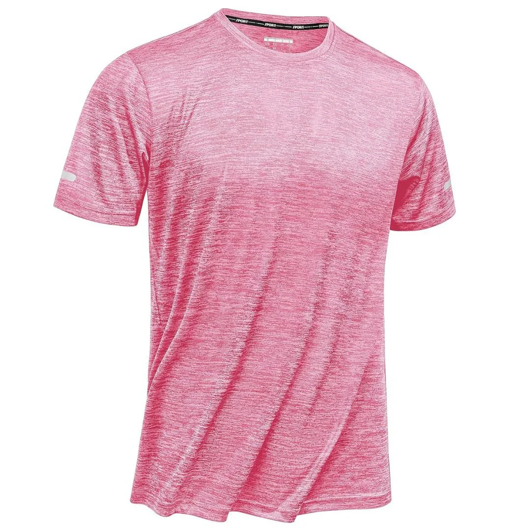 Men's Quick-Dry Workout Crew Neck T-Shirt