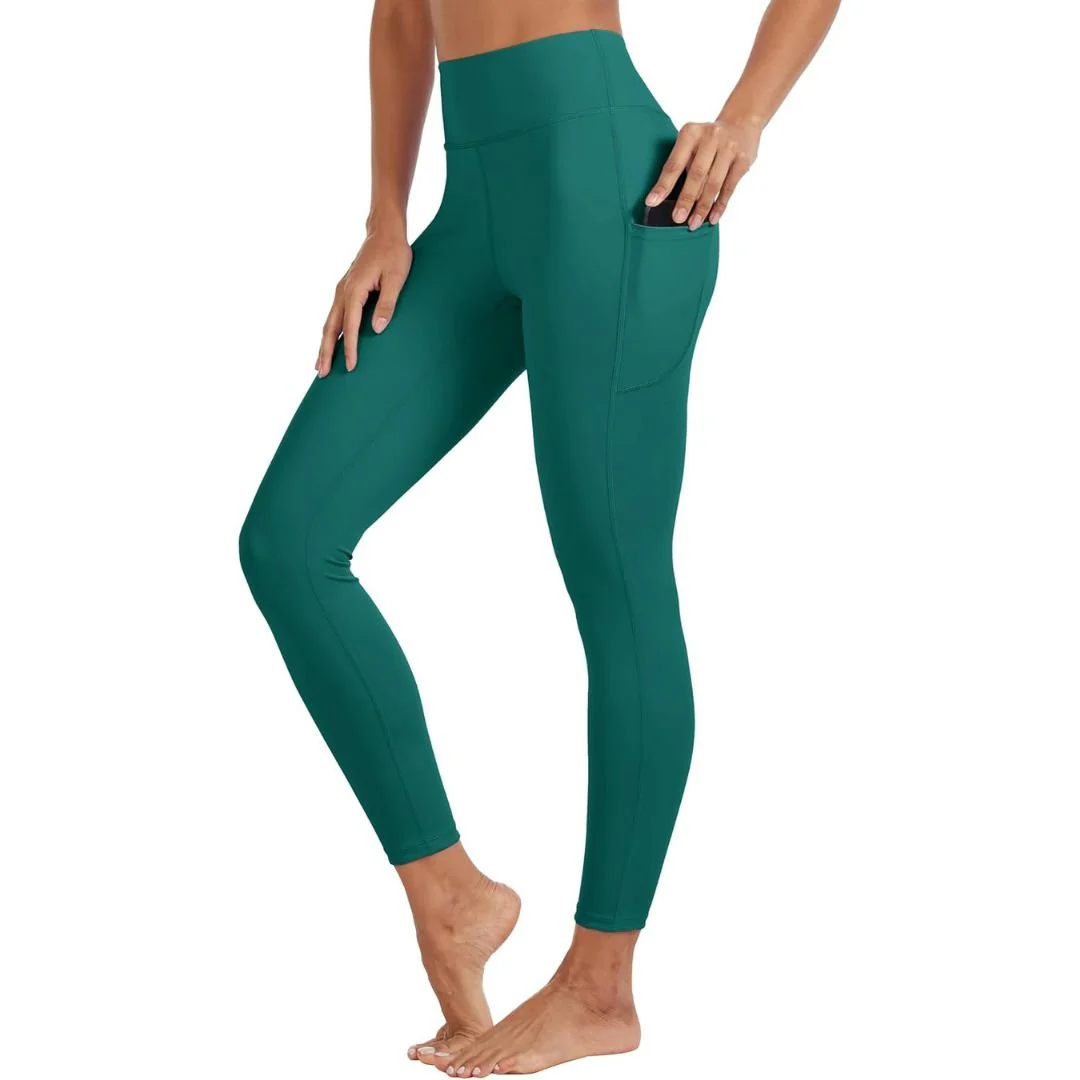 Women's High Waisted Leggings with Pockets Tummy Control Yoga Pants