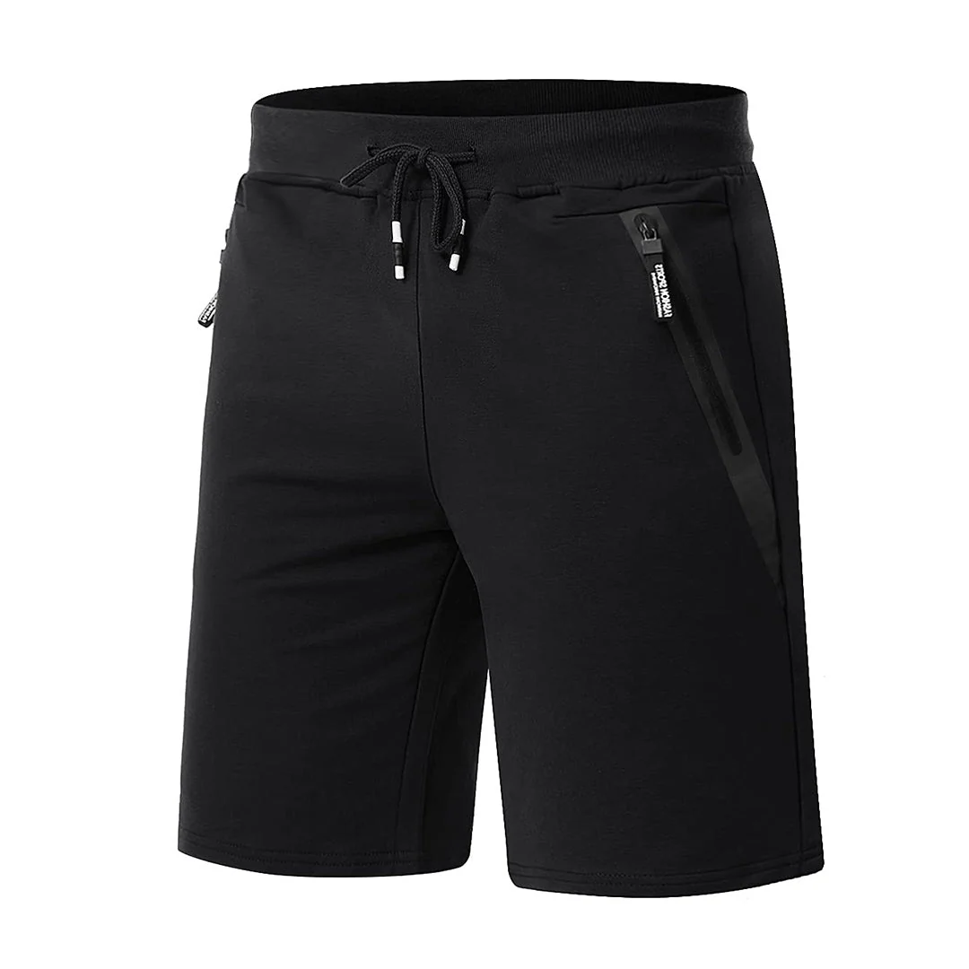 Men's Lightweight Gym Elastic Waist Running Shorts
