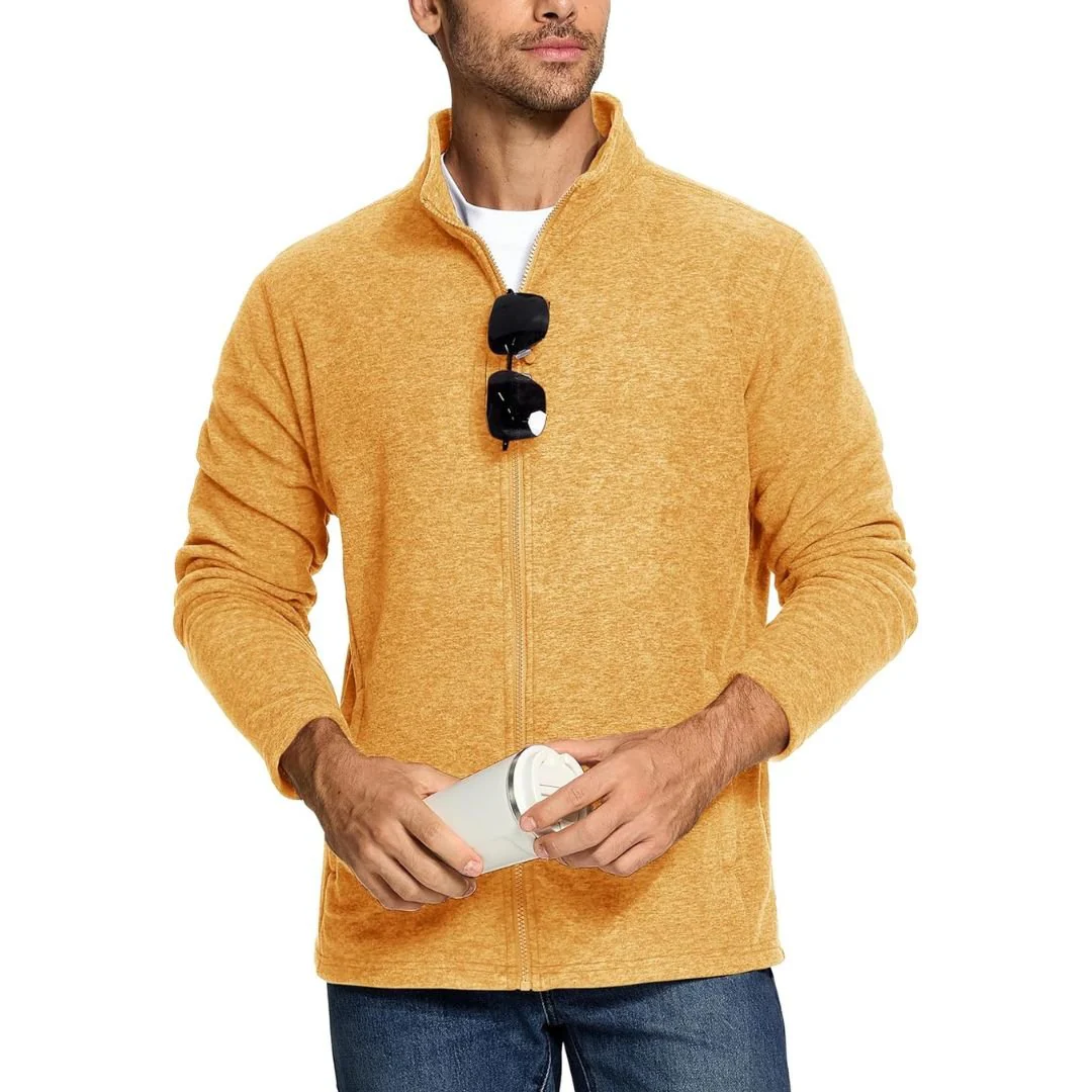 Urban Lightweight Warmth Polar Fleece Full-Zip SoftShell Jacket