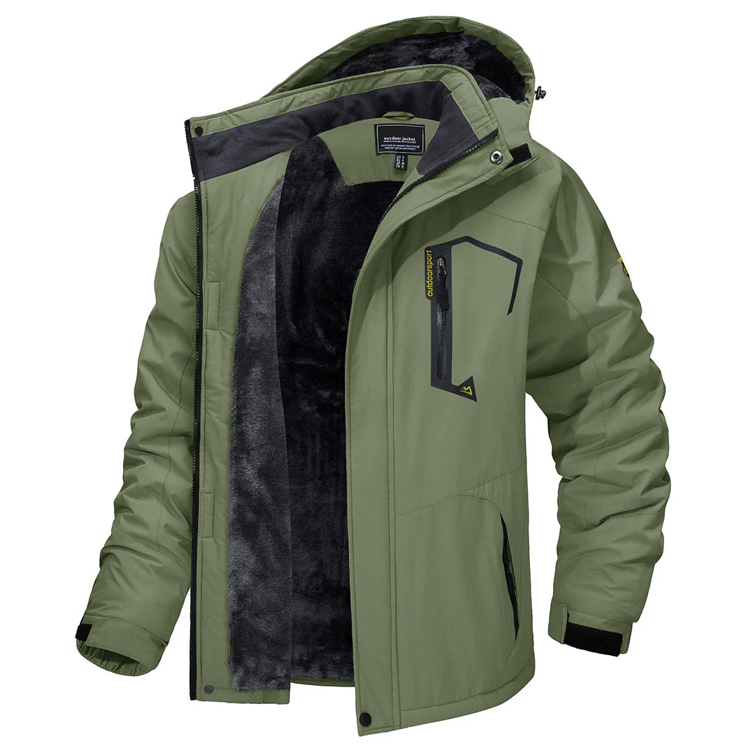 Men's Skiing Jacket Waterproof Hiking Fishing Raincoat