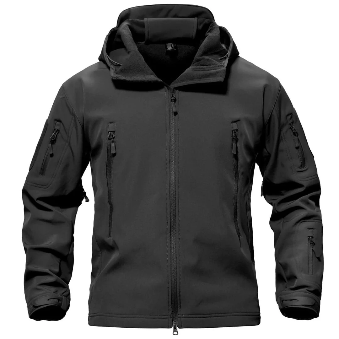 Men's Water Resistant Windbreaker Tactical Soft Shell Coat