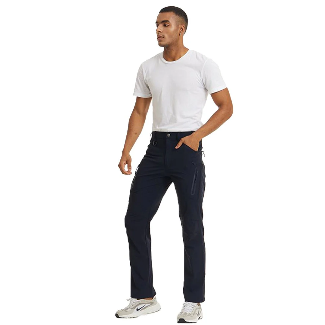 Men's Quick Dry Water Resistant 8 Pockets Cargo Hiking Pants