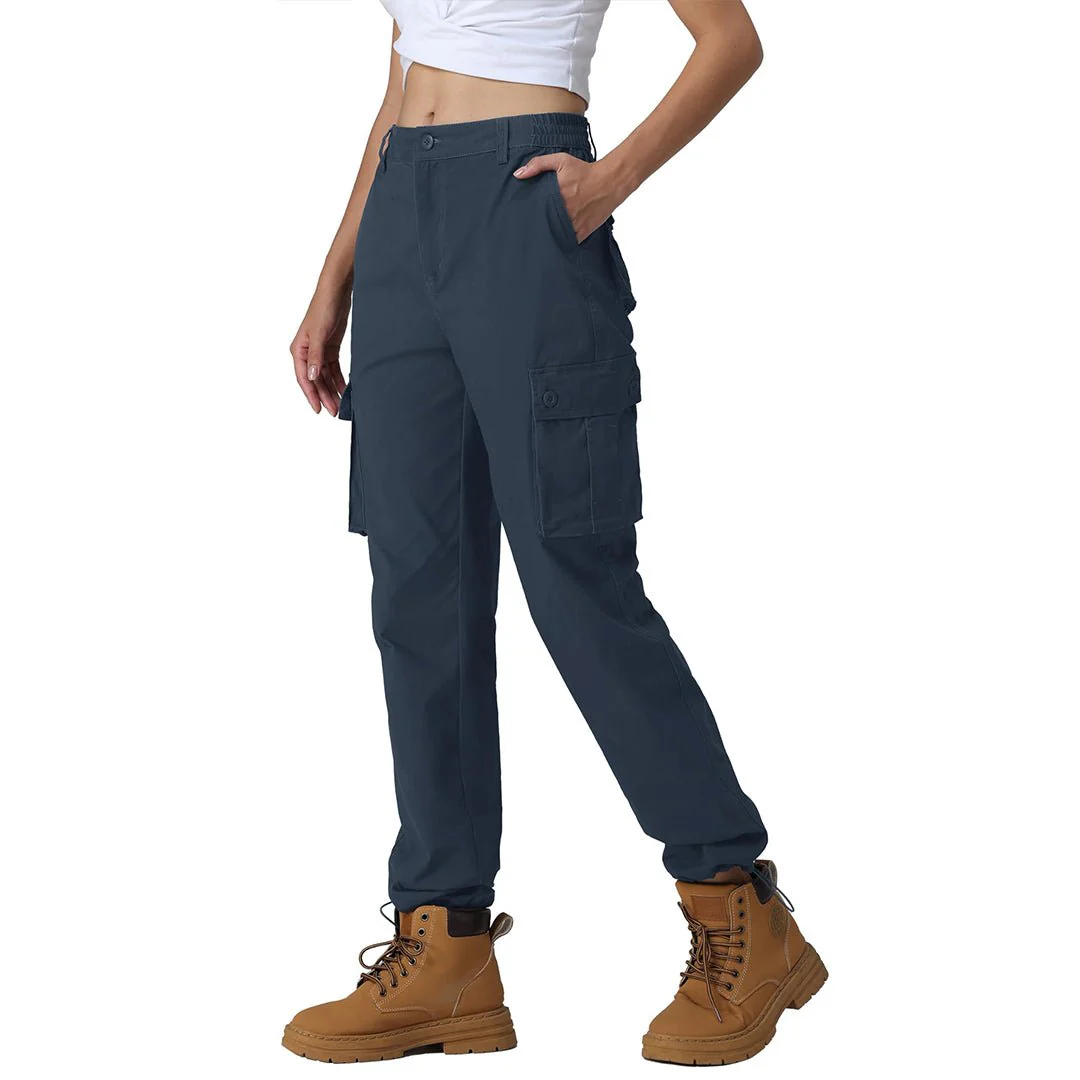 Women's 6 Multiple Pockets Cargo Pants