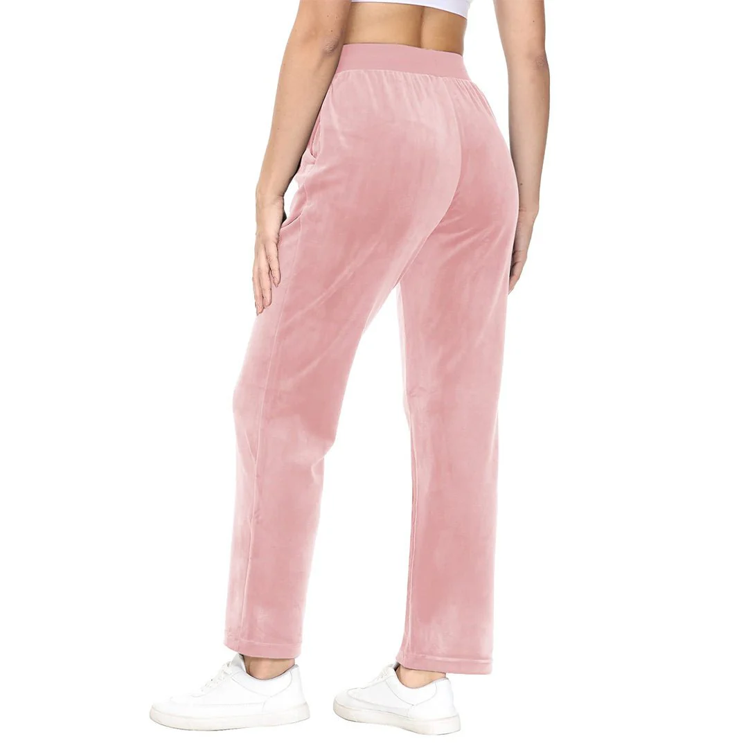 Women's Velvet Casual Jogger Sweatpants