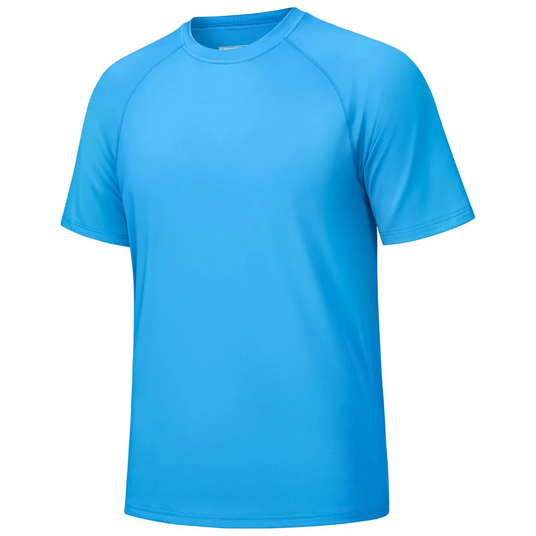 Men's UPF 80+ Breathable Quick-Dry Outdoor Swim T-Shirt