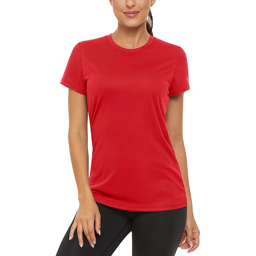 Women's Sun Protection Quick Dry Outdoor Yoga Running T-shirts