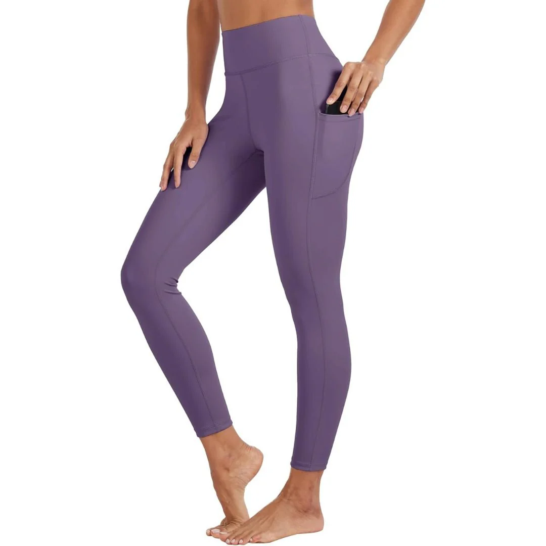 Women's High Waisted Leggings with Pockets Tummy Control Yoga Pants