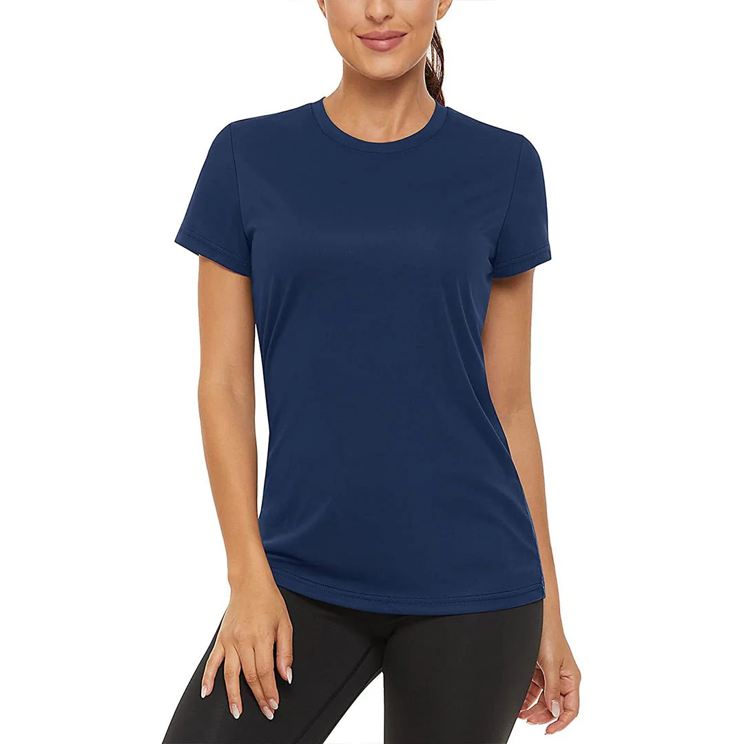 Women's Sun Protection Quick Dry Outdoor Yoga Running T-shirts