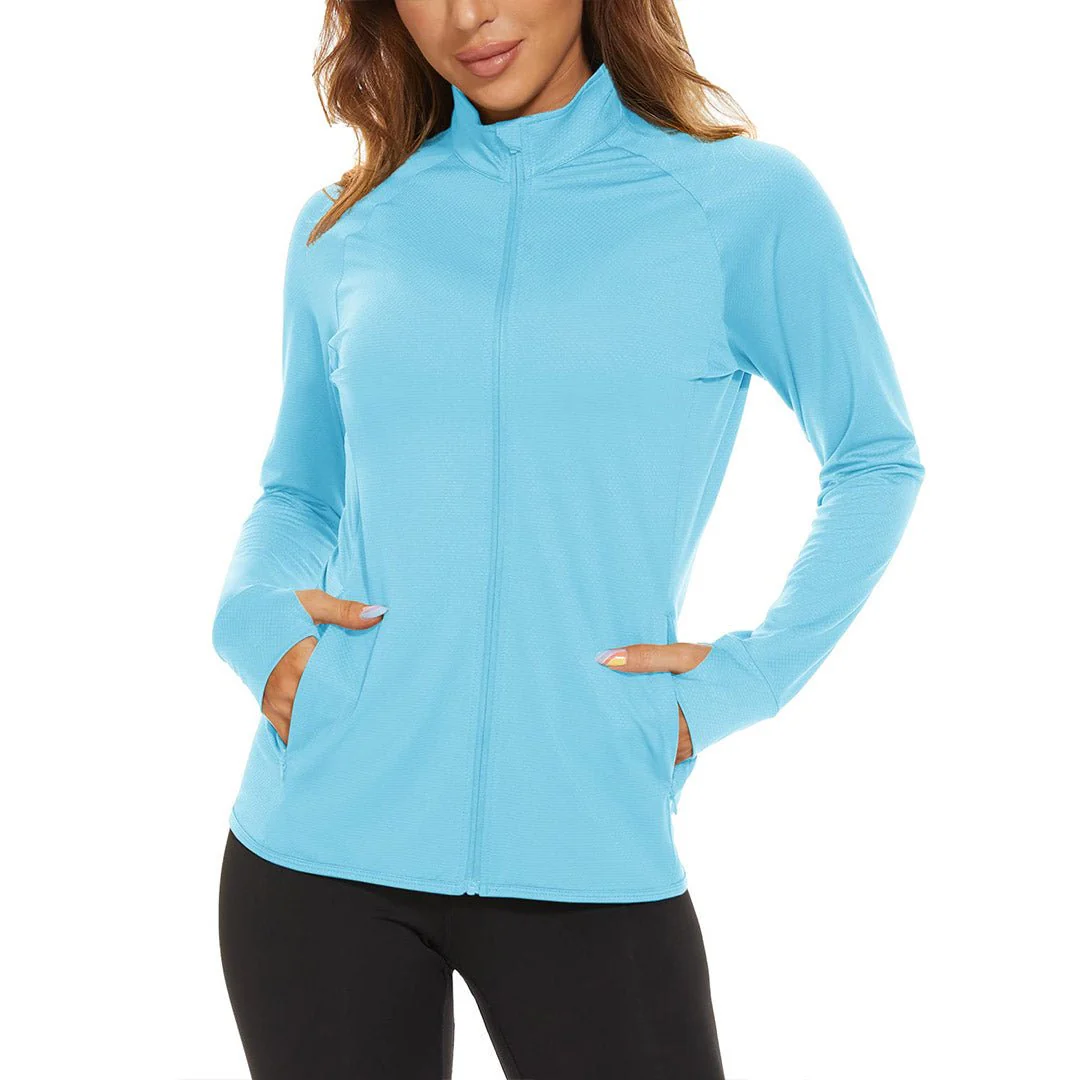 Women's UPF 50+ Hiking Running Sun Protection Quick Dry T-shirts