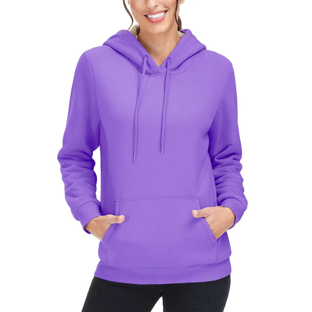Women's Classic-Fit Cotton Fleece Hoodie