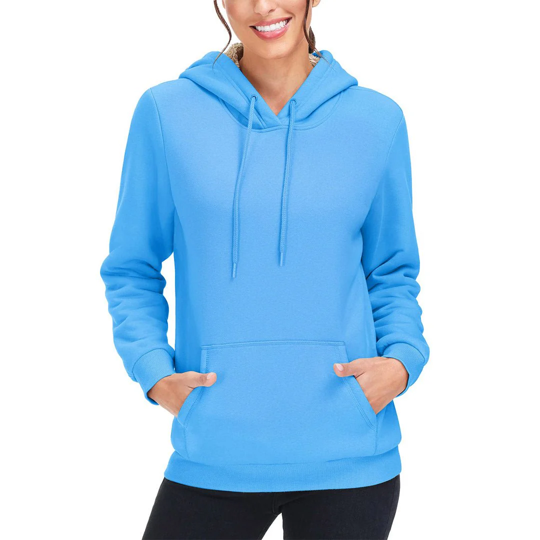 Women's Classic-Fit Cotton Fleece Hoodie
