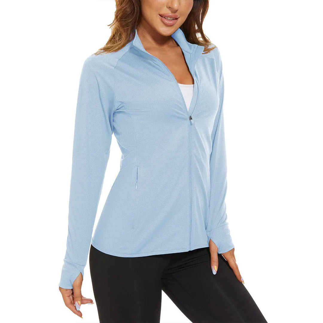 Women's UPF 50+ Hiking Running Sun Protection Quick Dry T-shirts