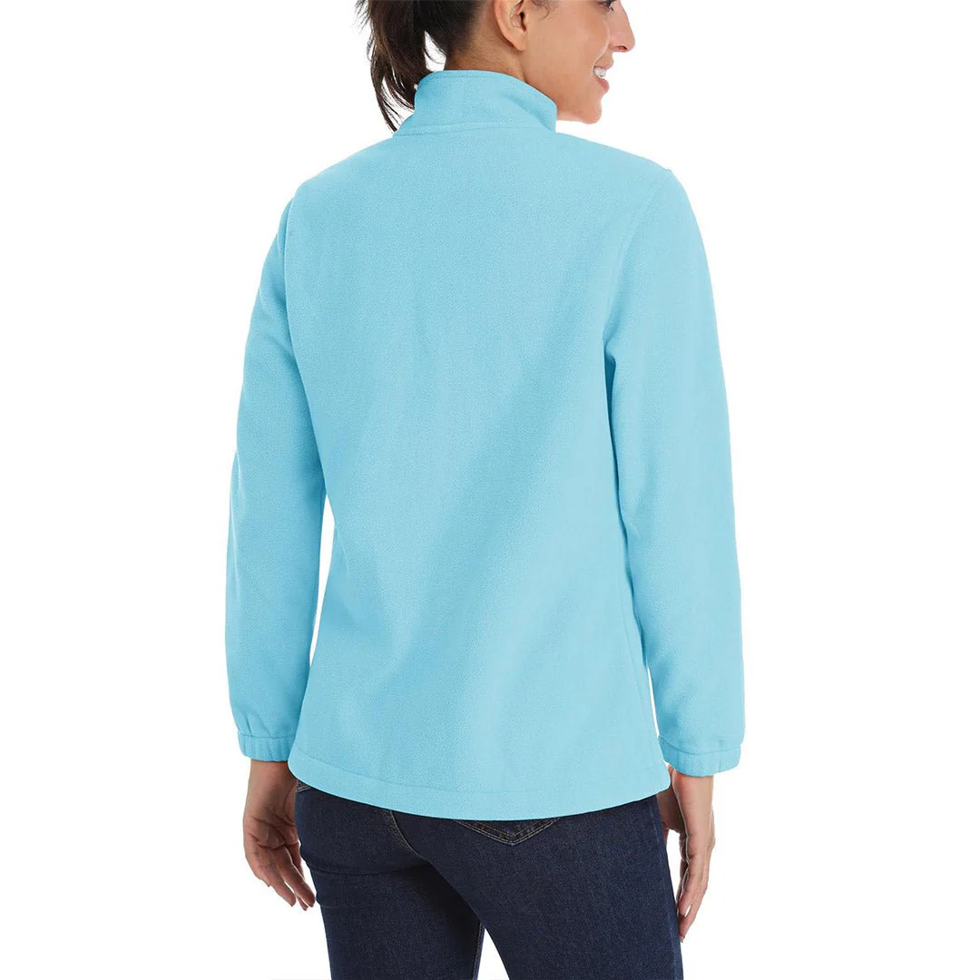 Women's Fleece Full Zip Lightweight Jacket