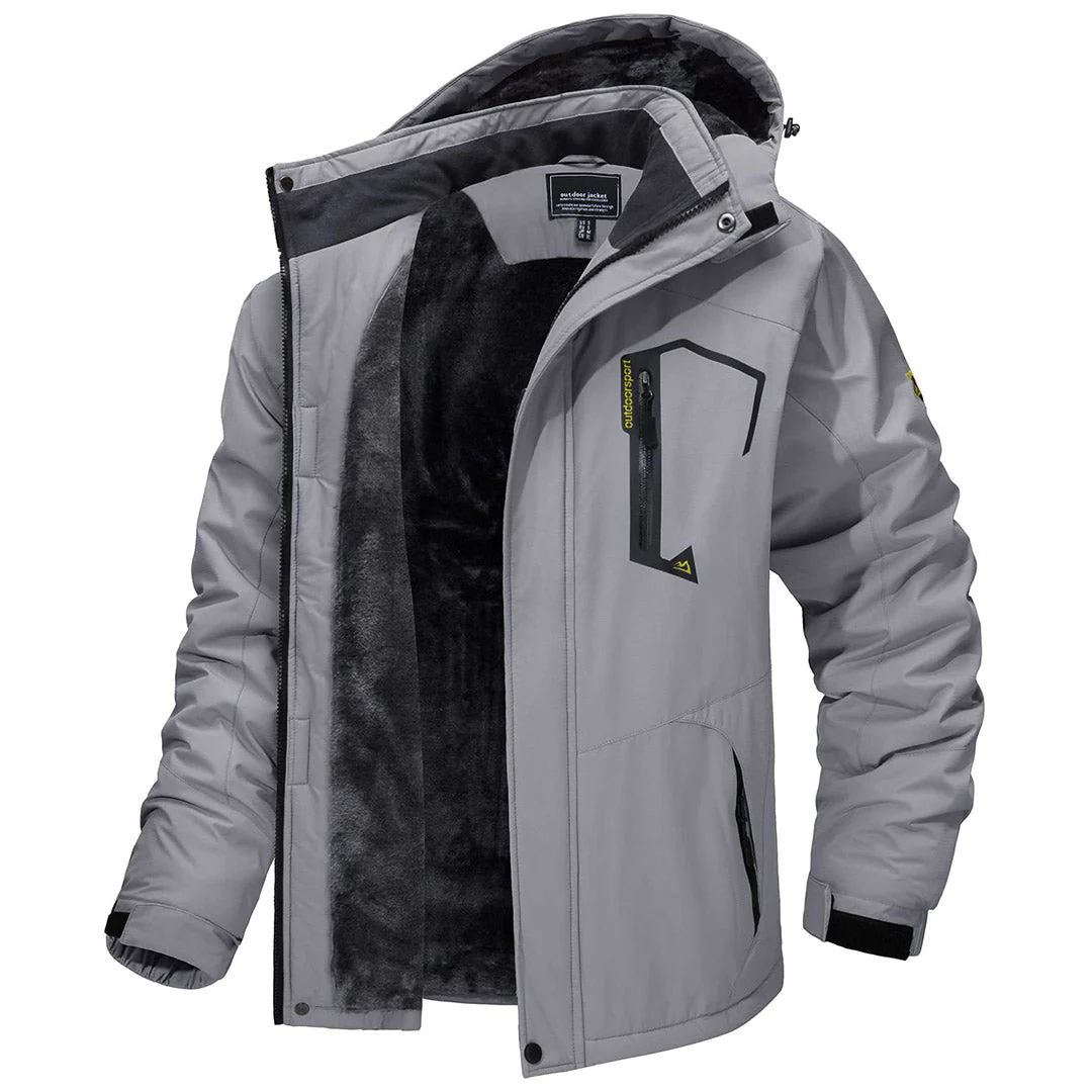 Men's Skiing Jacket Waterproof Hiking Fishing Raincoat