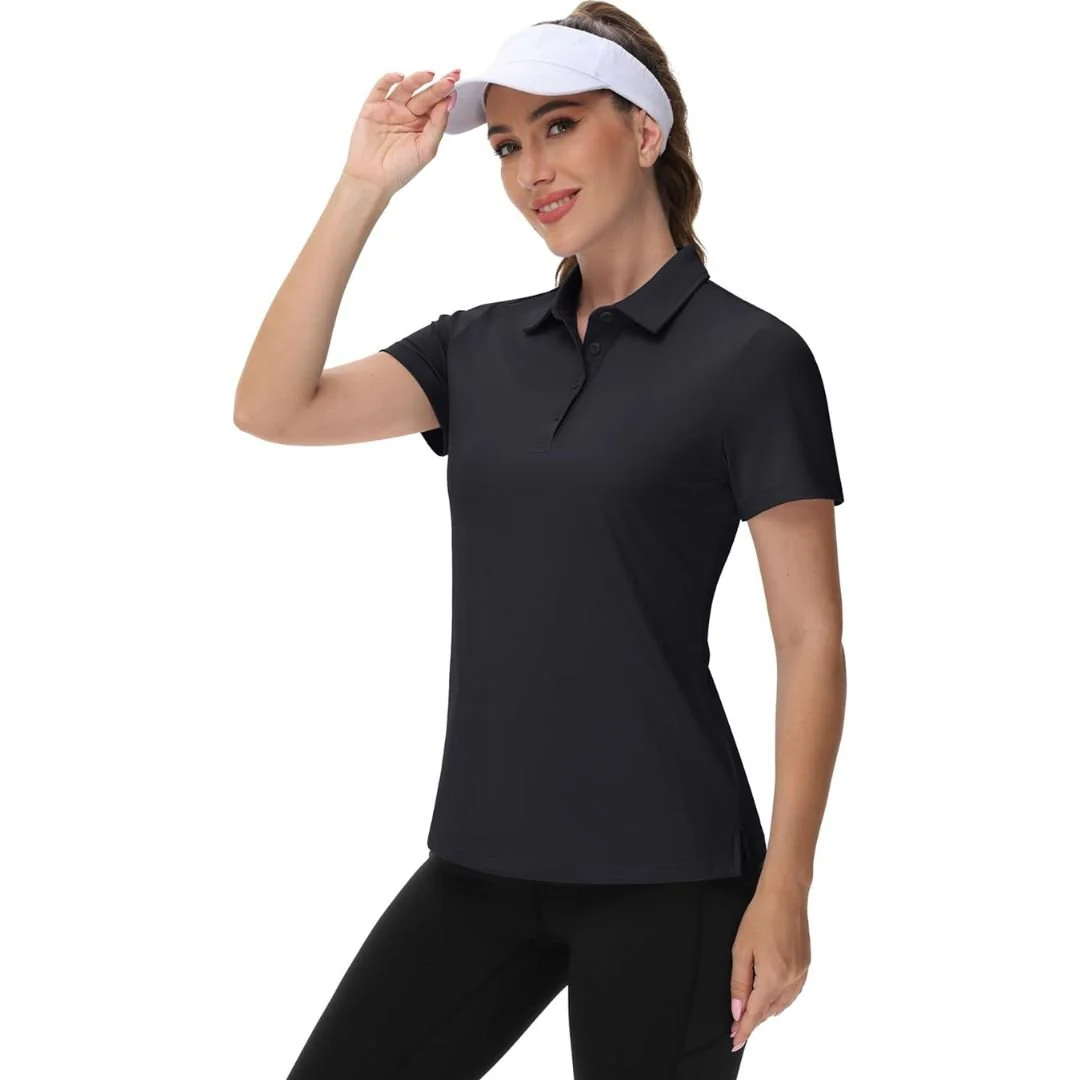 Women's UPF 50+ Sun Protection Golf Quick-Dry Polo Shirts