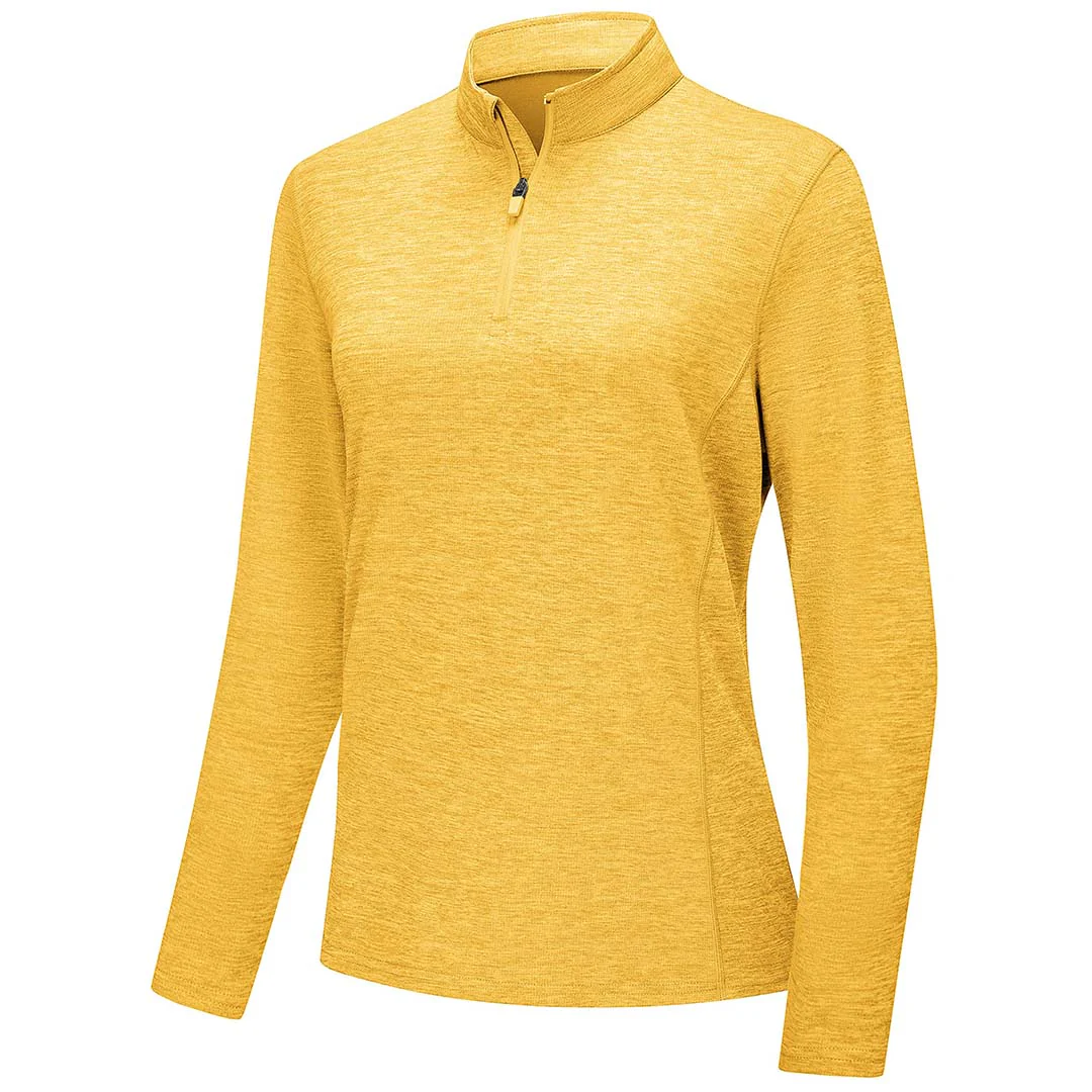 Women's UPF 50+ 1/4 Zip Quick Dry Hiking Shirts