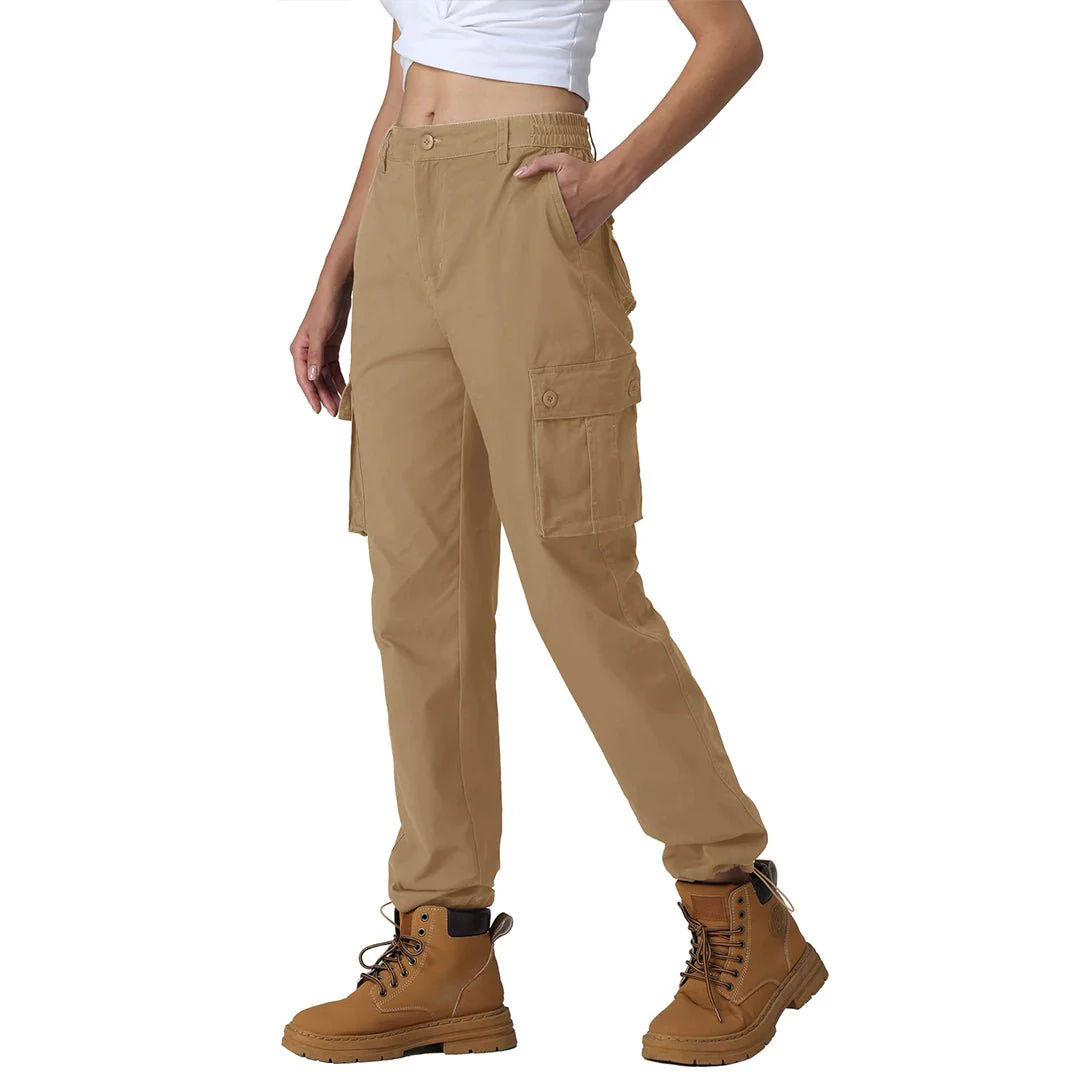 Women's 6 Multiple Pockets Cargo Pants