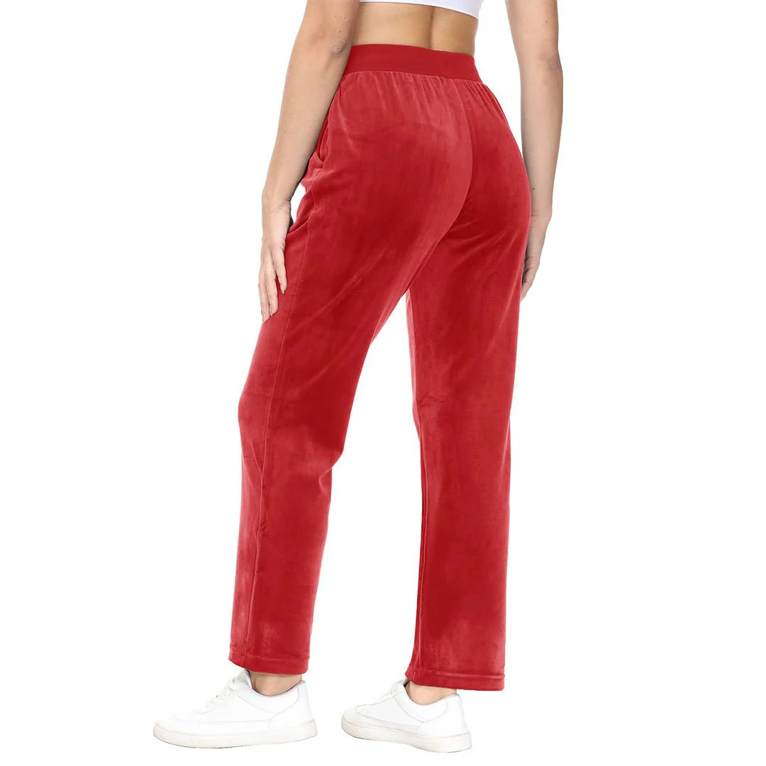 Women's Velvet Casual Jogger Sweatpants