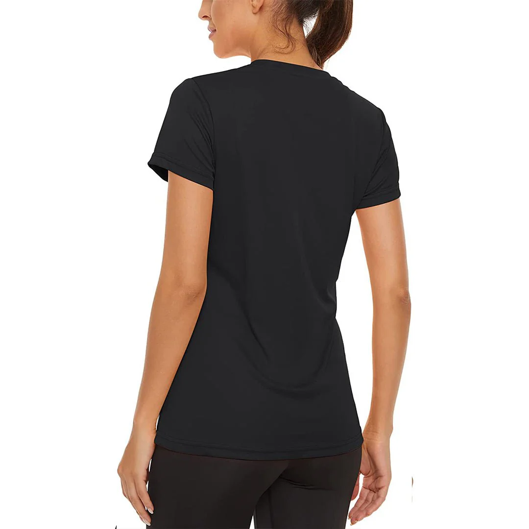 Women's Sun Protection Quick Dry Outdoor Yoga Running T-shirts