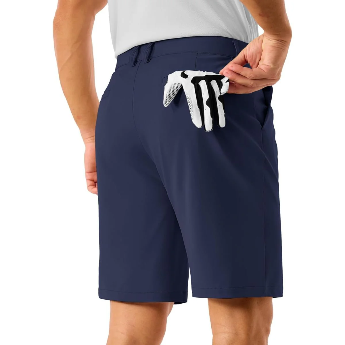 Men's Golf Quick Dry Casual Flat Front Shorts with 4 Pockets