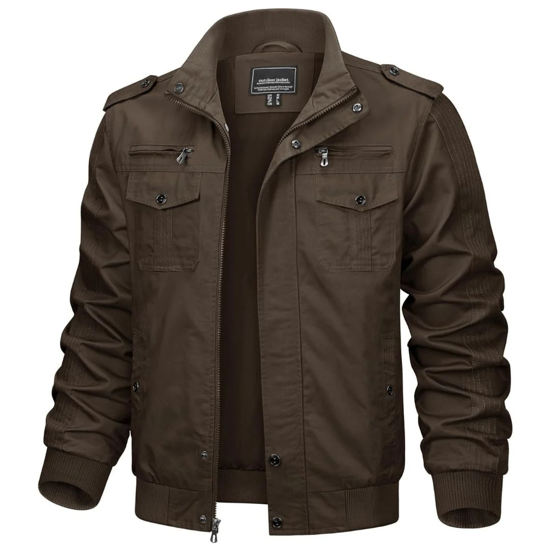 Men's Military Lightweight Cargo Army Fall Tactical Jacket Windbreaker