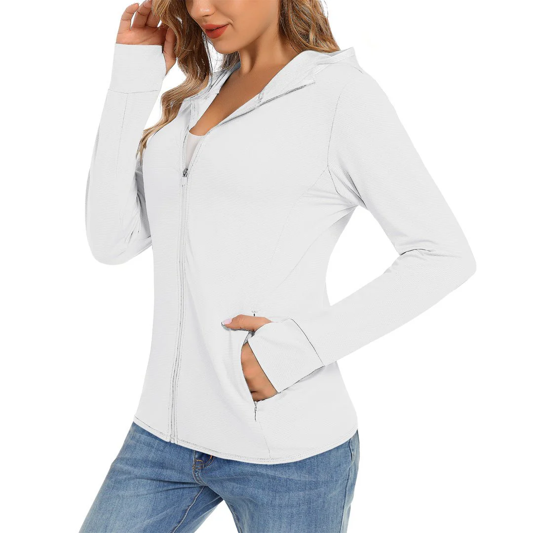 Women's Sun Protection Golf Shirts Quick Dry Long Sleeve
