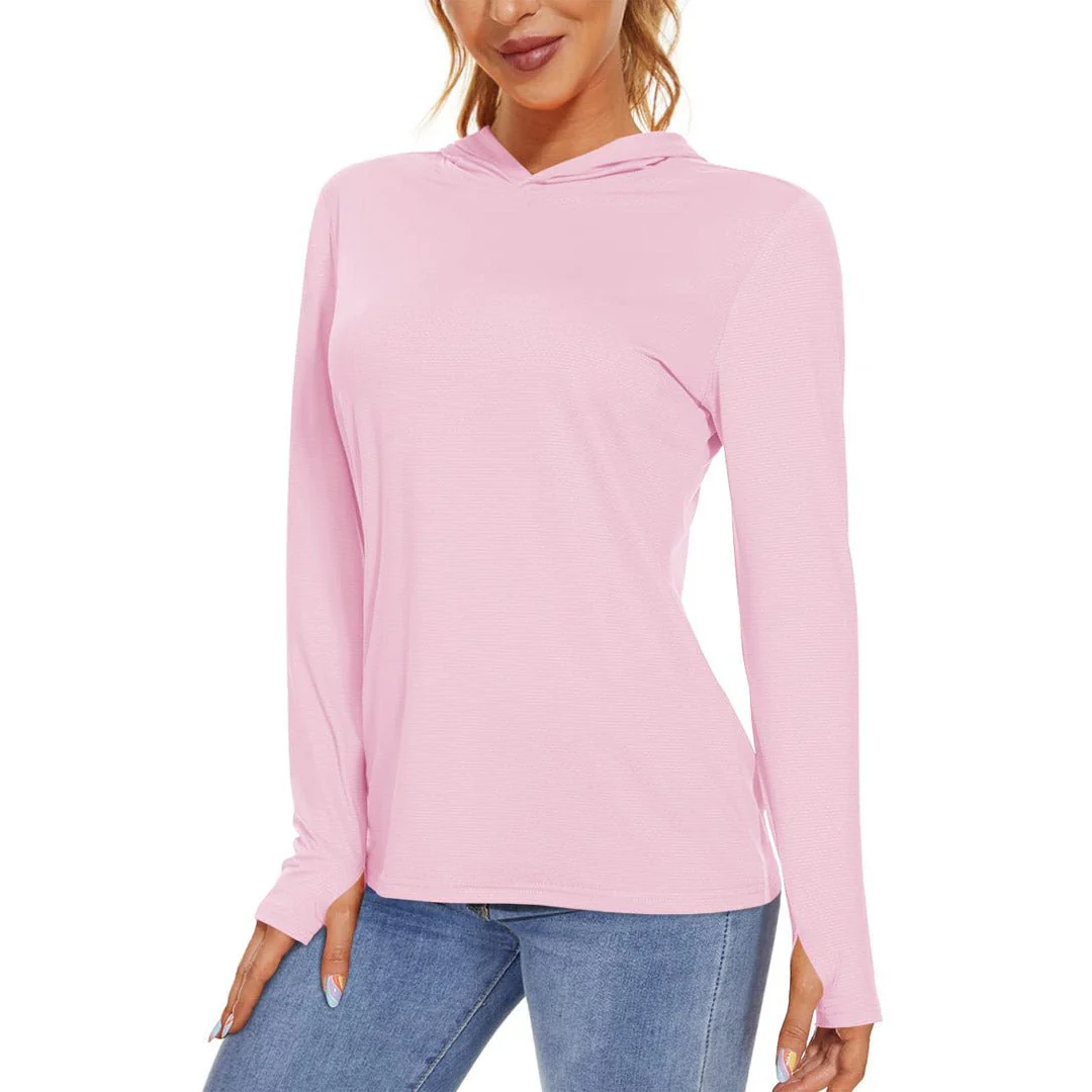 Women's UPF 50+ Sun Protection Long Sleeve Hoodies Shirts