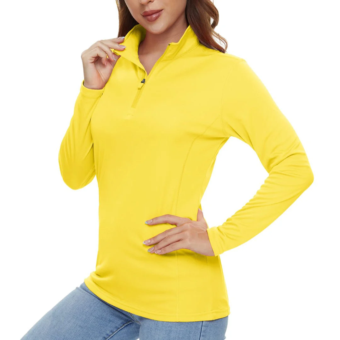 Women's Sun Protection Hiking Golf Shirts Long Sleeve