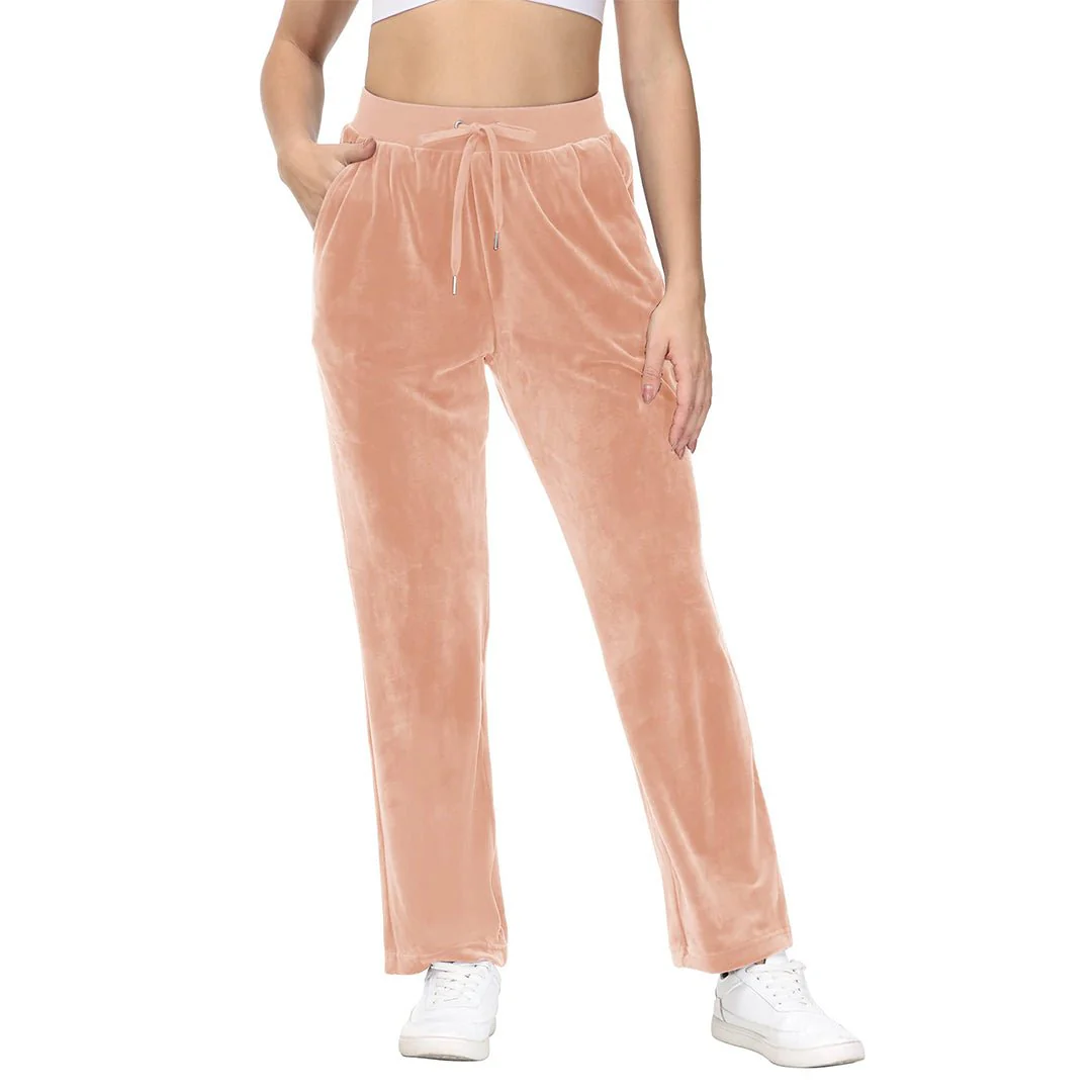 Women's Velvet Casual Jogger Sweatpants