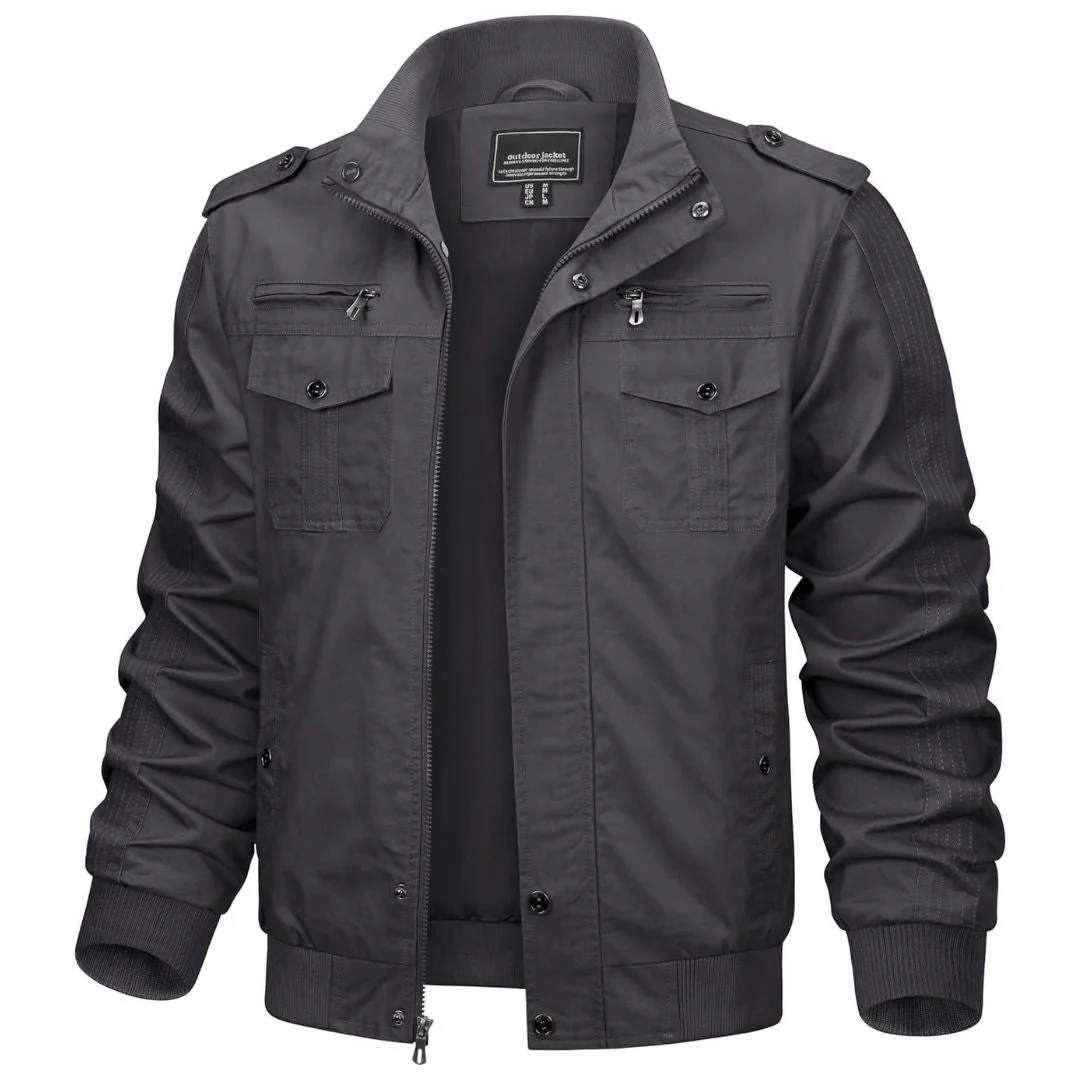 Men's Military Lightweight Cargo Army Fall Tactical Jacket Windbreaker