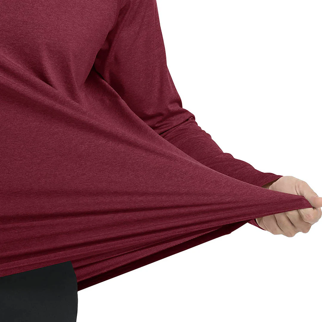 Men's UPF 50+ Fishing Swim Long Sleeve Shirts