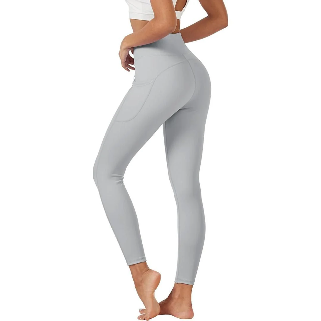 Women's High Waisted Leggings with Pockets Tummy Control Yoga Pants