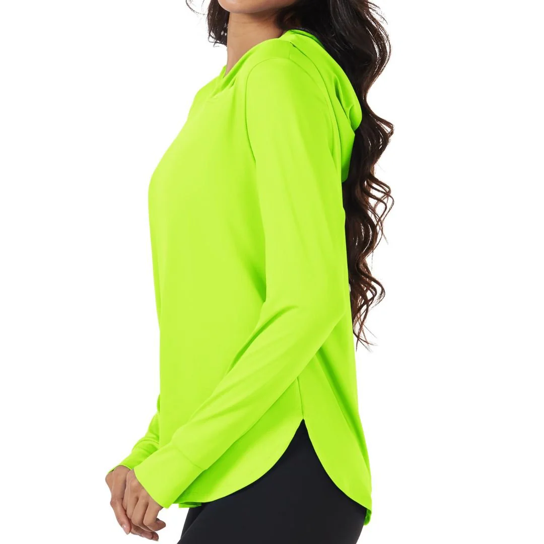 Women's UPF 80+ Sun Protection Nuit Nuit Hoodie Hiking UV Shirt
