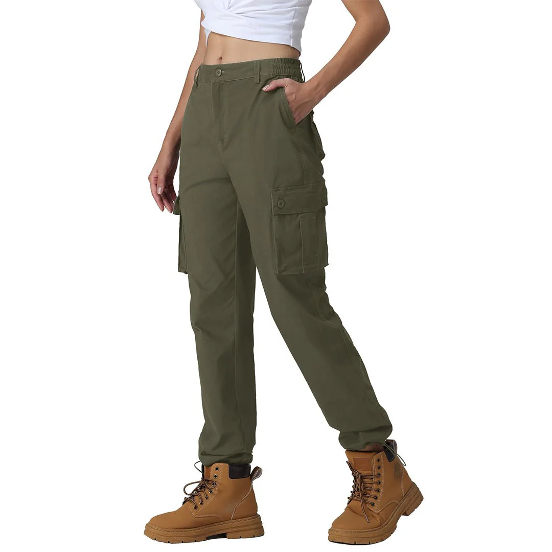 Women's 6 Multiple Pockets Cargo Pants