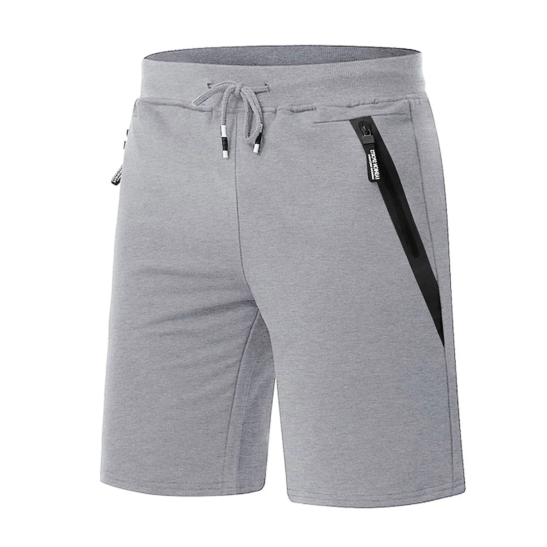 Men's Lightweight Gym Elastic Waist Running Shorts