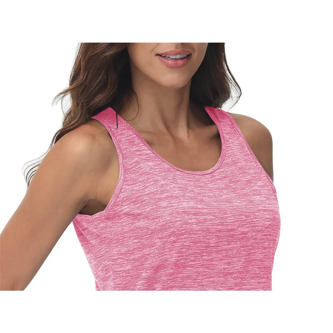 Women's Lightweight Athletic Yoga Crewneck Tank Tops