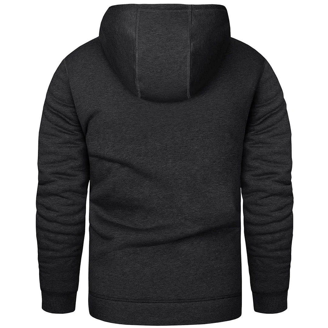 Men's Fleece Hoodie Sweatshirt Thick Fleece Lined