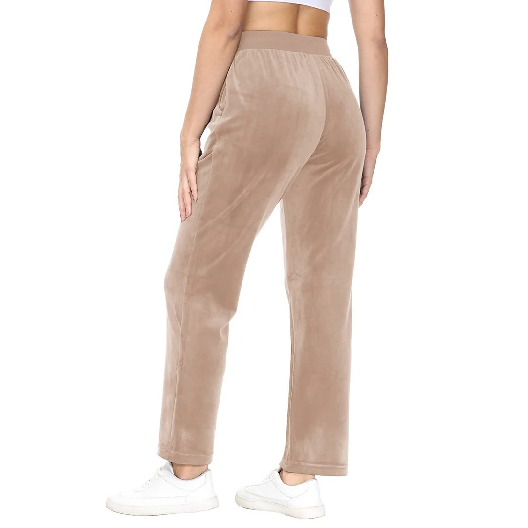 Women's Velvet Casual Jogger Sweatpants