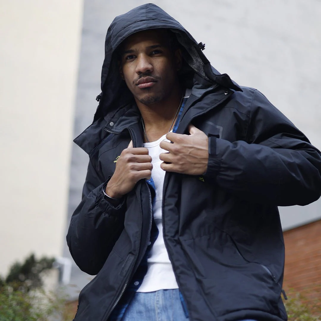 Men's Skiing Jacket Waterproof Hiking Fishing Raincoat