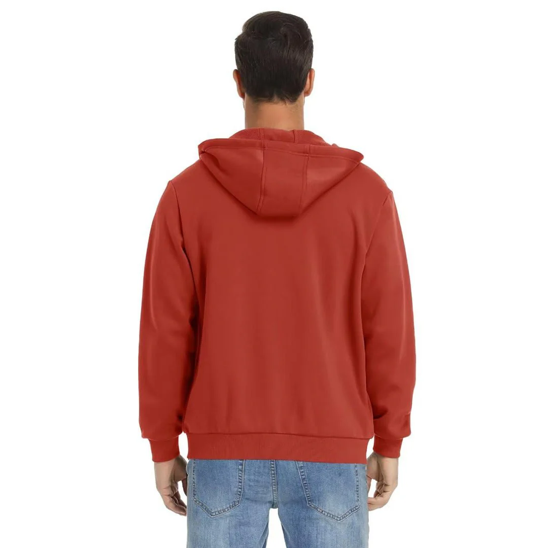 Men's Full Zip-Up Casual Active Hoodie