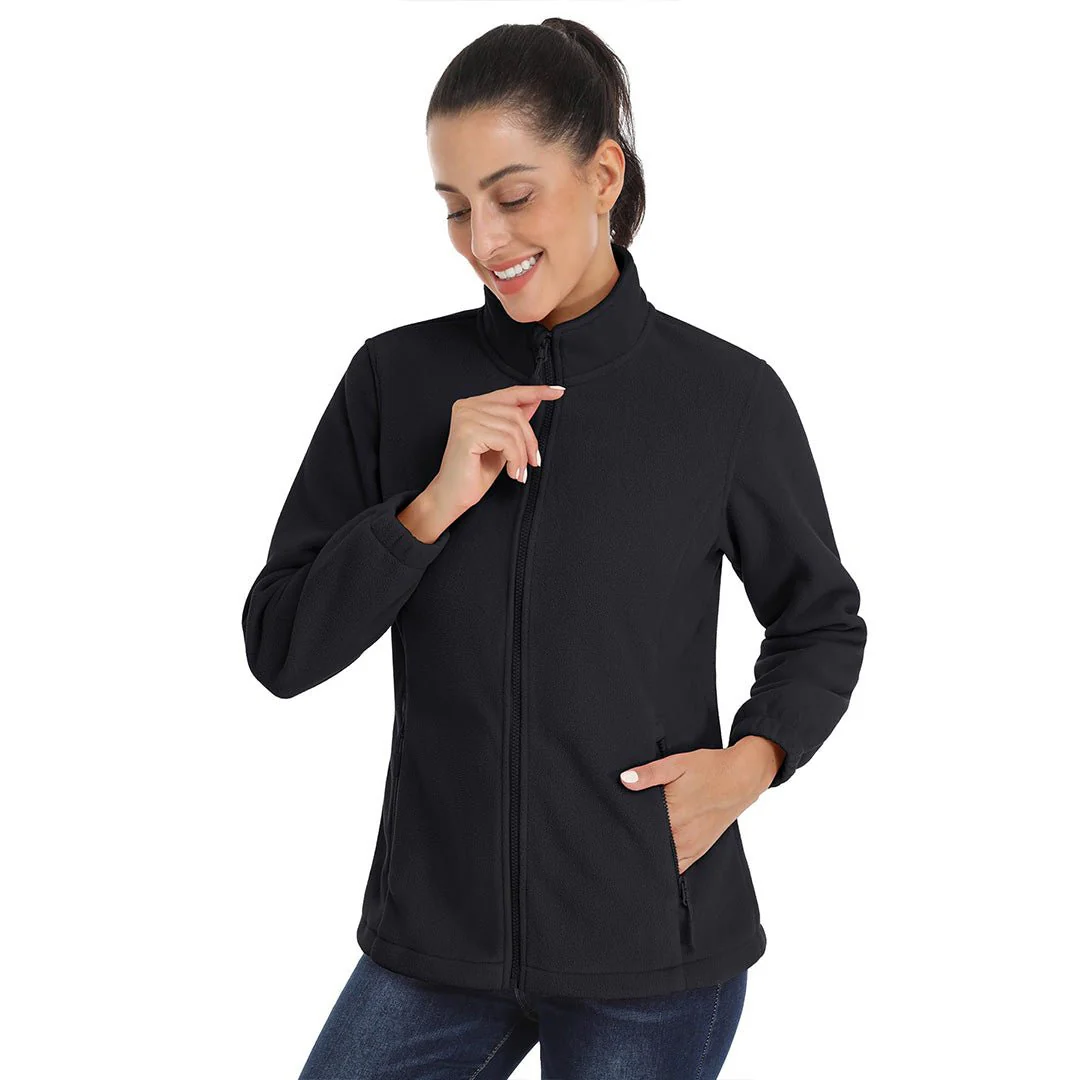 Women's Fleece Full Zip Lightweight Jacket