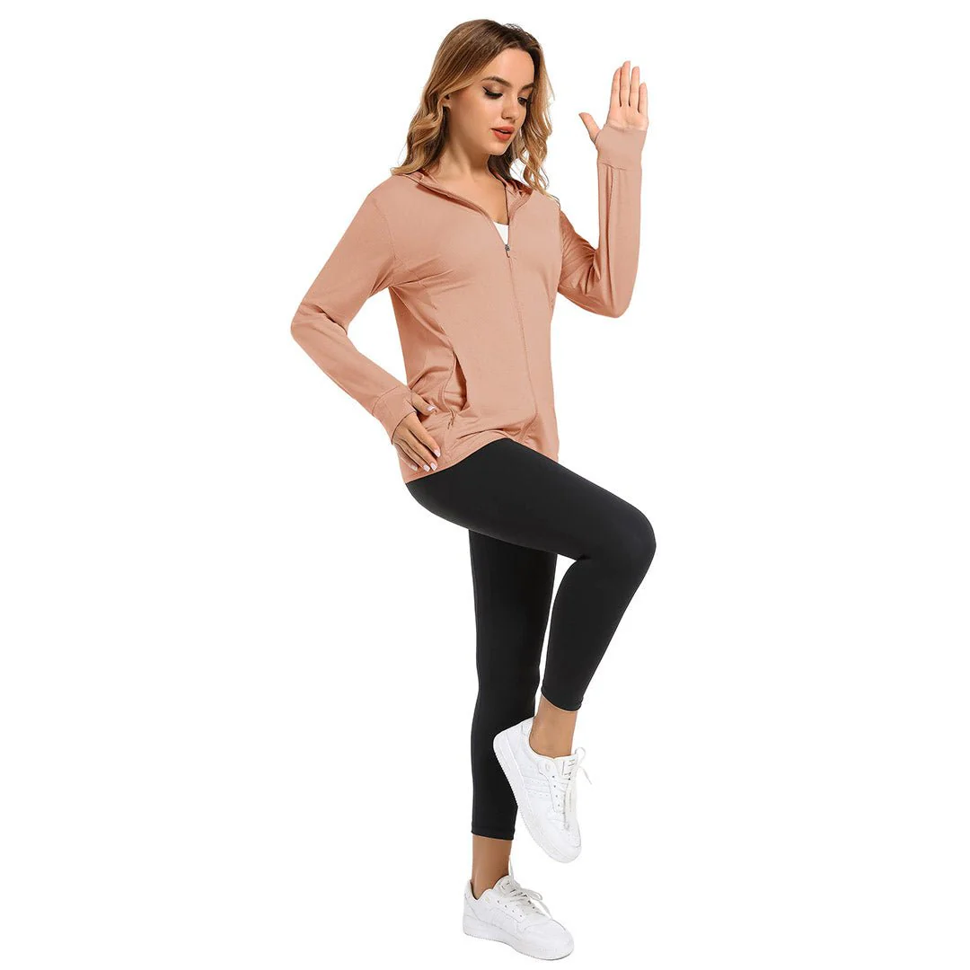 Women's Sun Protection Golf Shirts Quick Dry Long Sleeve