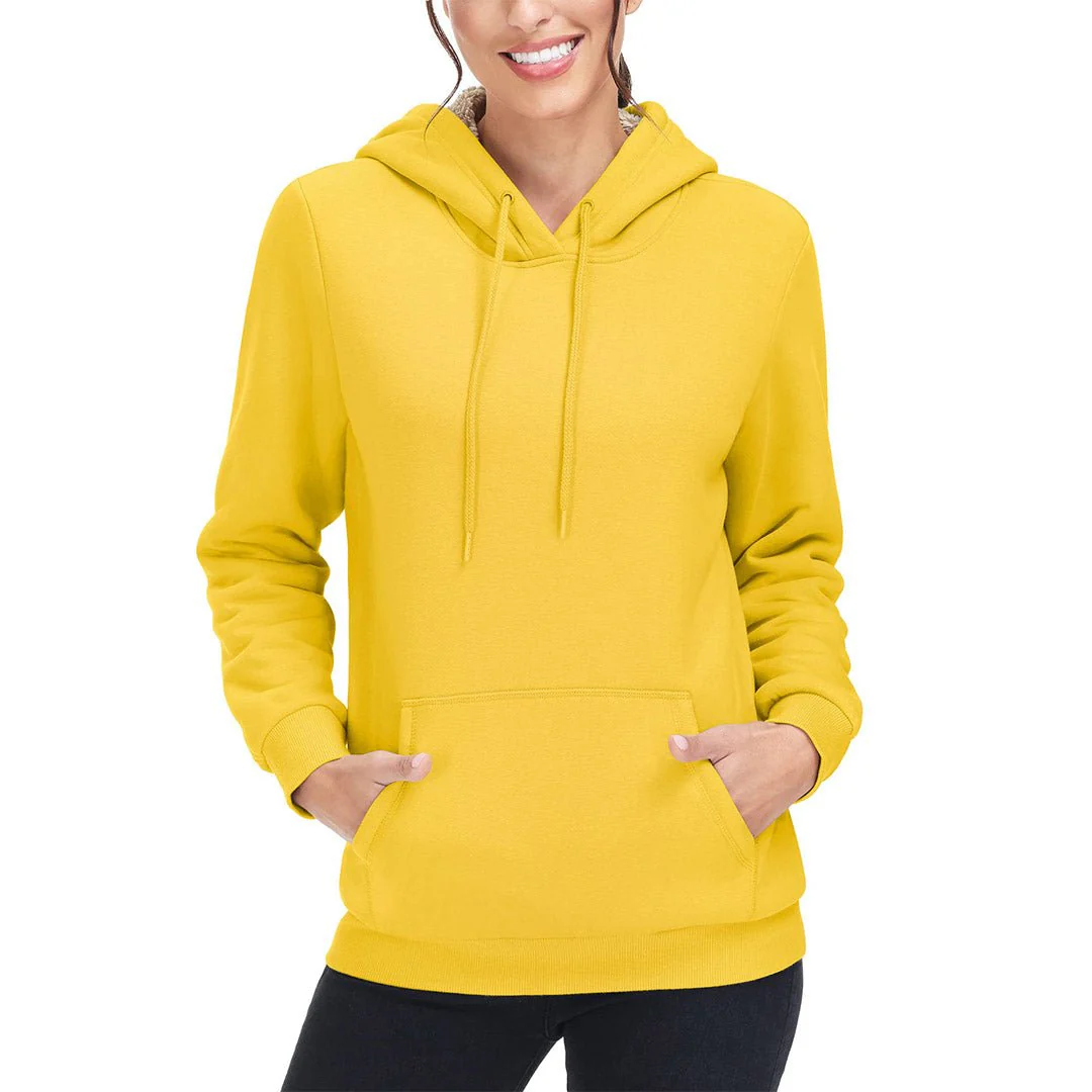 Women's Classic-Fit Cotton Fleece Hoodie